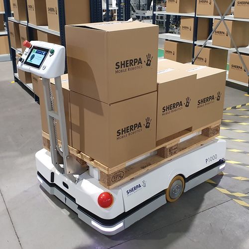 Robot mobile autonomo (AMR) per movimentazione - SHERPA P  - NORCAN - di trasferimento / da trasporto / di carico