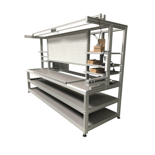 Postazione di lavoro ergonomica - NORCAN - mobile / modulare / ad altezza regolabile