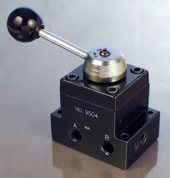 Distributore idraulico rotativo - 9504 - Hydraulic Technologies - con azionamento manuale / a 3 vie / a 4 vie