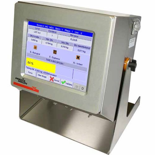 Indicatore di peso digitale - MRC - PRECIA MOLEN - con touch screen / a parete / Ethernet