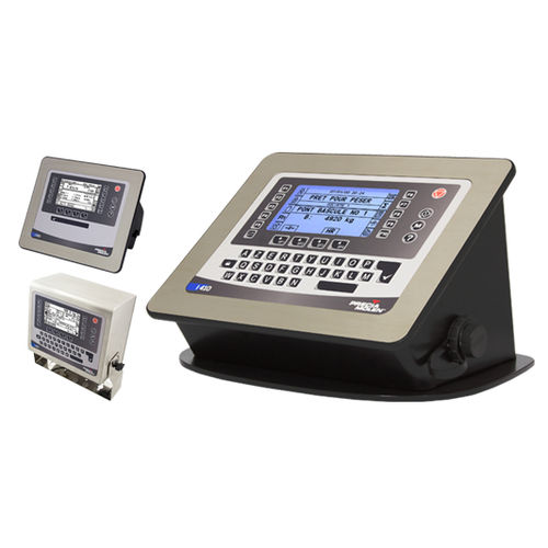Indicatore controllore di peso digitale - I 410 series  - PRECIA MOLEN - a tenuta stagna / da montare su pannello