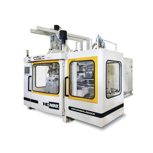 Macchina di soffiaggio di estrusione - HE480S - MECCANOPLASTICA GROUP - per l'industria cosmetica / per l'industria dell'imballaggio / per applicazioni farmaceutiche