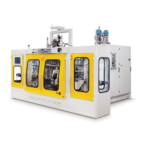 Macchina di soffiaggio di estrusione - MP2D - MECCANOPLASTICA GROUP - a doppia stazione / per l'industria cosmetica / per l'industria dell'imballaggio