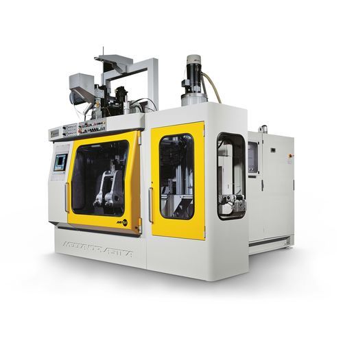 Macchina di soffiaggio di estrusione - MP5M/L - MECCANOPLASTICA GROUP - a stazione unica / per l'industria cosmetica / per l'industria dell'imballaggio