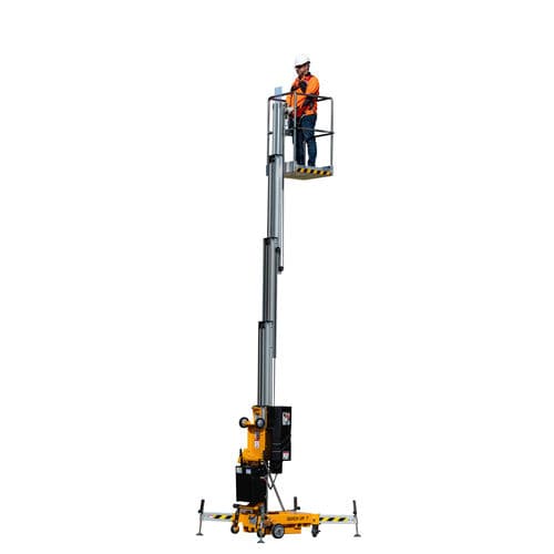 Piattaforma a sfilo verticale mobile - QUICK UP series - Haulotte - elettrica / compatta
