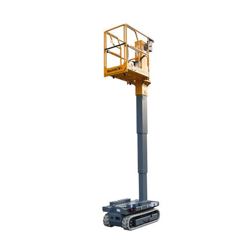 Piattaforma a sfilo verticale su ruota - STAR 6 Crawler - Haulotte - cingolata / elettrica / per uso in interni ed esterni
