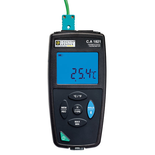 Termometro con sonda - CA 1821 - CHAUVIN ARNOUX - a termocoppia / con display digitale / USB