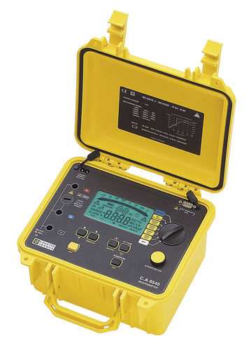 Tester di isolamento - CA 6545 - CHAUVIN ARNOUX - di tensione / di capacità / di corrente di fuga
