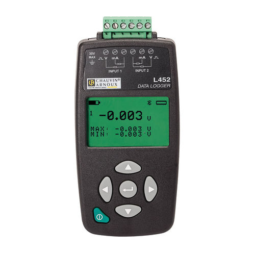 Registratore di dati di tensione - L452 - CHAUVIN ARNOUX - di corrente / USB / bluetooth
