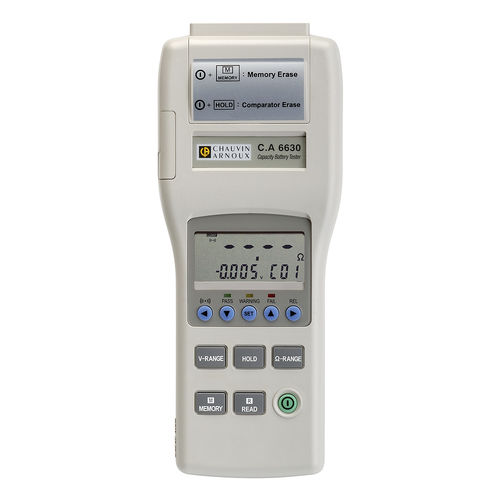 Tester di tensione - CA 6630 - CHAUVIN ARNOUX - di resistenza interna / di batteria / portatile