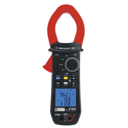 Multimetro a pinza digitale - F407 - CHAUVIN ARNOUX - portatile / 1000 V / 1000 A
