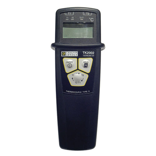 Termometro a termocoppia - TK 2002 - CHAUVIN ARNOUX - digitale / IP65 / portatile