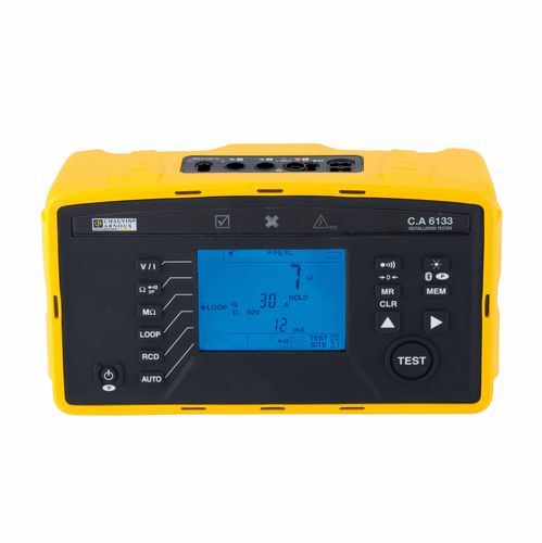 Tester di continuità - CA 6131 - CA 6133 - CHAUVIN ARNOUX - per impianto elettrico / compatto / con schermo LCD