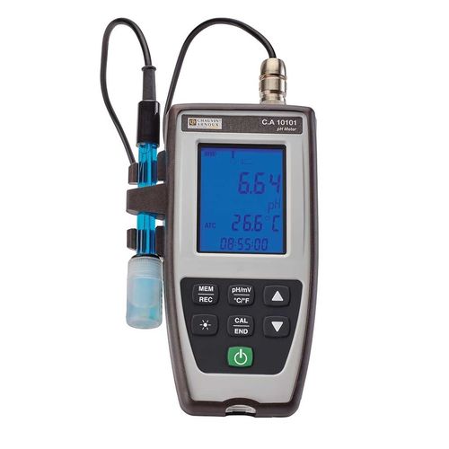 PHmetro portatile - CA 10101 - CHAUVIN ARNOUX - da laboratorio / con display LCD / a tenuta stagna