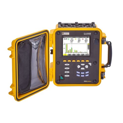 Analizzatore di potenza - CA 8436 - CHAUVIN ARNOUX - di monitoraggio / per rete elettrica / portatile