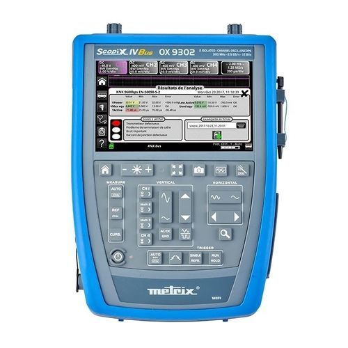 Oscilloscopio digitale - OX 9302 BUS - CHAUVIN ARNOUX - portatile / a 2 vie / con display LCD
