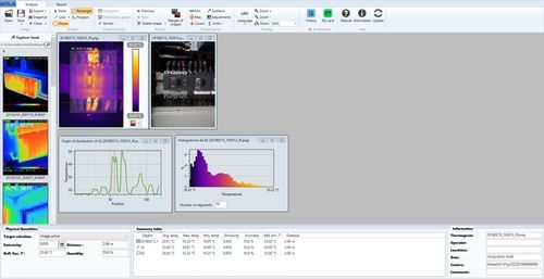 Software di visualizzazione - CAmReport AI - CHAUVIN ARNOUX - di elaborazione di immagini / di acquisizione e di analisi per dati / per reportistica