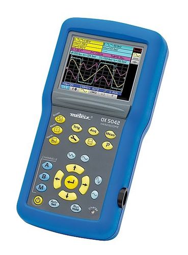 Oscilloscopio digitale - Metrix® OX 5022 , OX 5042 - CHAUVIN ARNOUX - portatile / a 2 vie