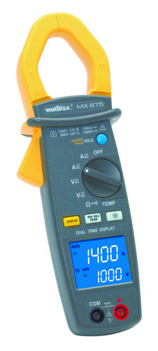 Multimetro a pinza digitale - MX 675 - CHAUVIN ARNOUX - portatile