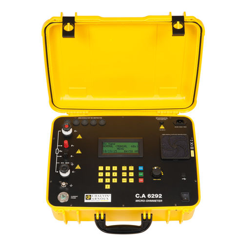 Microohmmetro digitale - CA 6292 - CHAUVIN ARNOUX - portatile