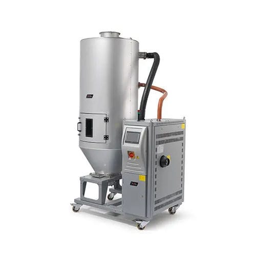 Essiccatore a colonna - D800 series - Plastic Systems S.p.A. - ad aria calda / per plastica / per il settore medico