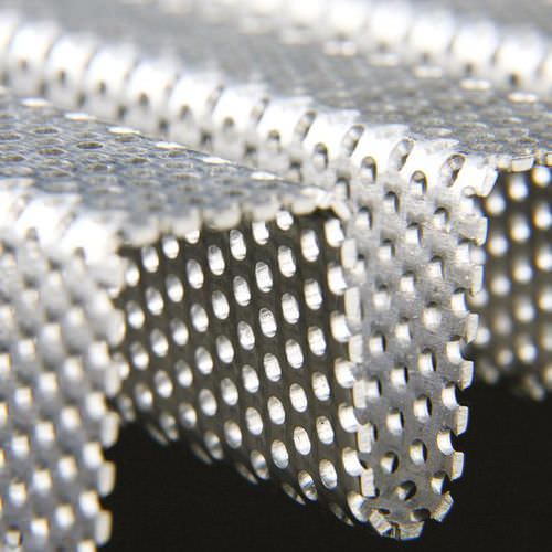 Lamiera perforata - R series - GANTOIS INDUSTRIES - in acciaio / per interni / per rivestimento di facciata