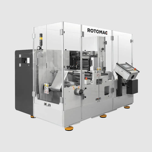 Impianto di goffratura per foglio in alluminio - 343 - Rotomac S.r.l. - rotativo / idropneumatico