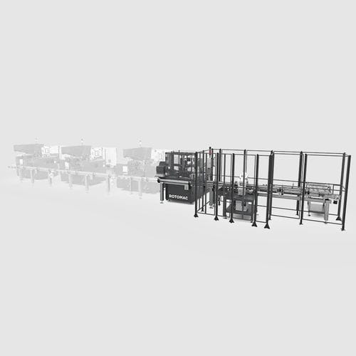 Astucciatrice a carico dall'alto - 635 – 645 – 655  - Rotomac S.r.l. - orizzontale / per l'industria agroalimentare / ad alta velocità