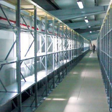 Scaffalatura per magazzino di stoccaggio - COMBIMAG ECO - FERALCO - con ripiani / per carichi leggeri / in metallo