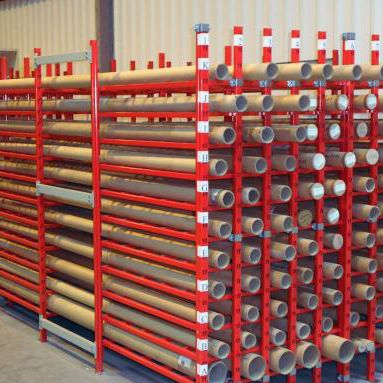 Scaffalatura per magazzino di stoccaggio - DISTRIMAG - FERALCO - tubolare / mobile / per carichi lunghi