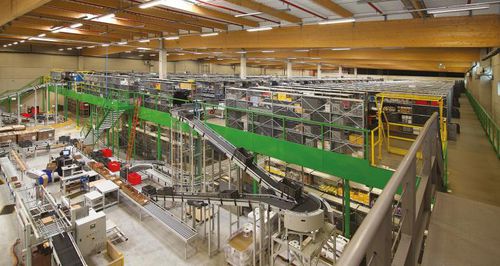 Soppalco industriale con scaffalature - FERALCO - da interno