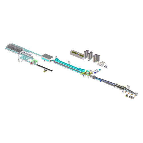 Linea di produzione per pannelli espansi - CONTITECH RF - SAIP Advanced Polyurethane Equipment - di pannelli sandwich / di pannelli di isolamento / per pannelli sandwich in PUR