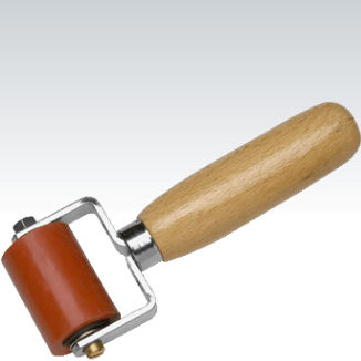 Rullo di pressione con manico in legno - 03017 - HSK Kunststoff Schweißtechnik GmbH