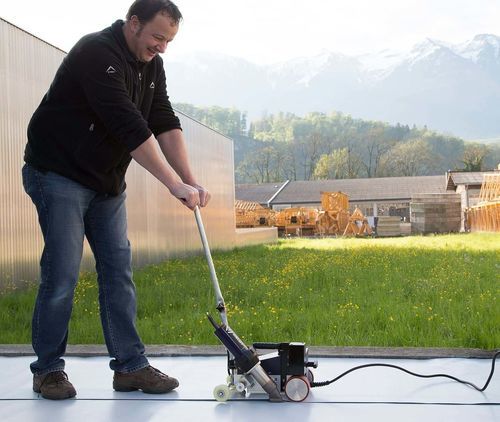 Macchina saldatrice ad aria calda - roofer RW3400 - HSK Kunststoff Schweißtechnik GmbH - automatica / con rotelle / per tetti