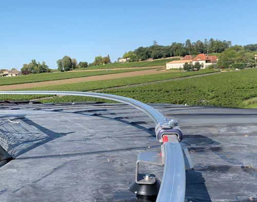 Linea vita orizzontale - travrail  - TRACTEL - anticaduta