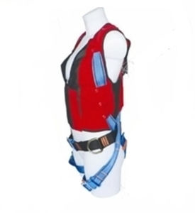 Imbracatura di sicurezza - Ladytrac™ - TRACTEL - con punto di ancoraggio laterale / elastica