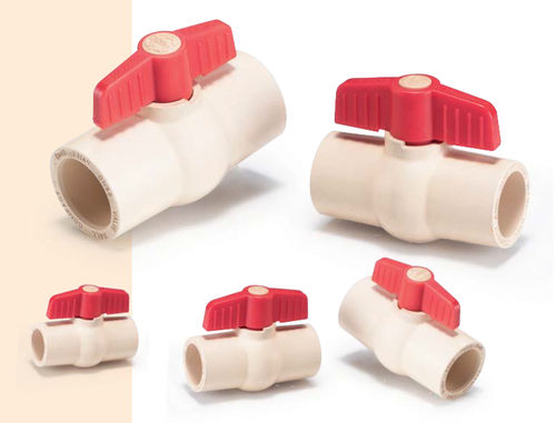 Valvola a sfera - CPVC-CTS series - Shie Yu Machine Parts Industrial Co., Ltd. - manuale / di controllo / in EPDM