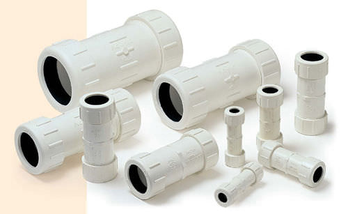 Raccordo idraulico - EC100  - Shie Yu Machine Parts Industrial Co., Ltd. - ad avvitamento / in PVC / in EPDM