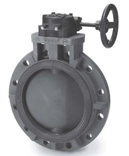 Valvola a farfalla - BF300  - Shie Yu Machine Parts Industrial Co., Ltd. - con volante / con flangia / in plastica