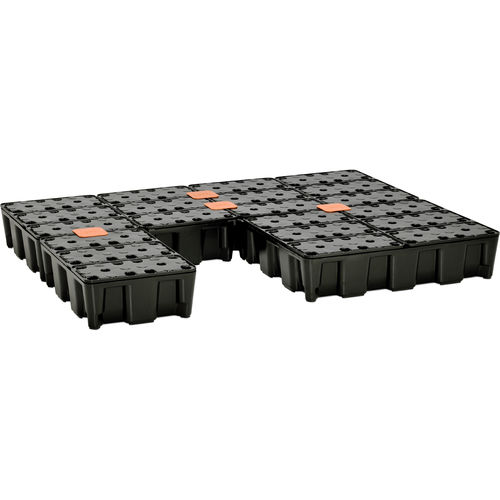 Piattaforma di contenimento in polietilene - 108 series - CEMO - modulare
