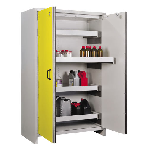 Armadio di sicurezza - PROTECTO-LINE  - CEMO - con piedi / a cassetti / in metallo