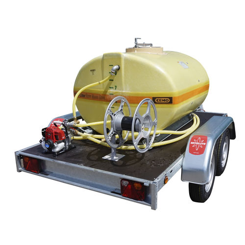 Serbatoio per acqua - 9024 series - CEMO - in poliestere / rimorchiabile / di stoccaggio dell'acqua