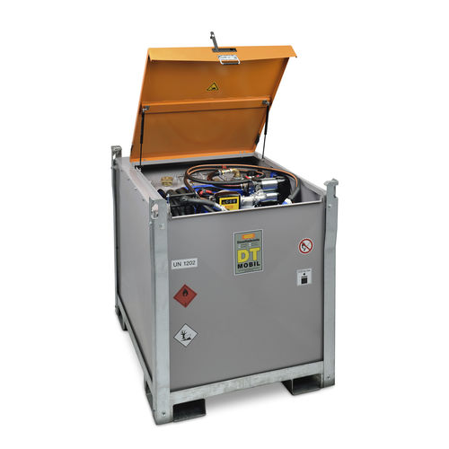 Serbatoio per diesel - DT-Mobil PRO ACIER ADR COMBI 980/200 - CEMO - per AdBlue / in metallo / autoportante