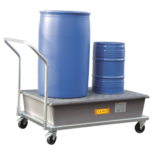 Carrello di ritenzione - 78 series - CEMO - in acciaio / in acciaio galvanizzato / 1 livello