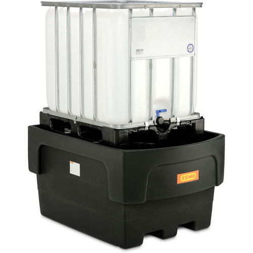 Vasca di raccolta per cubitainer - CUBI PE - CEMO - multiuso / per contenitore IBC / in polietilene