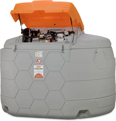 Serbatoio per diesel - GO CUBE Premium Plus - CEMO - per carburante / in polietilene / autoportante