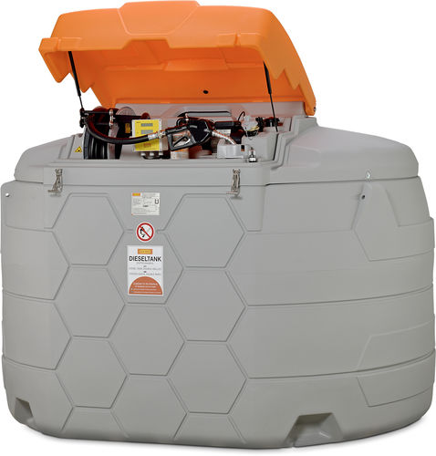Recipiente per carburante - GO CUBE Premium Plus 20 SIM - CEMO - per diesel / in polietilene / a doppia parete