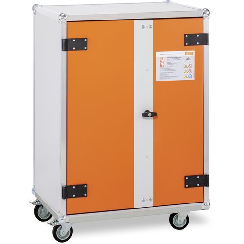 Armadio di stoccaggio - 8/10 lockEX® - CEMO - di sicurezza / con rotelle / a porte battenti