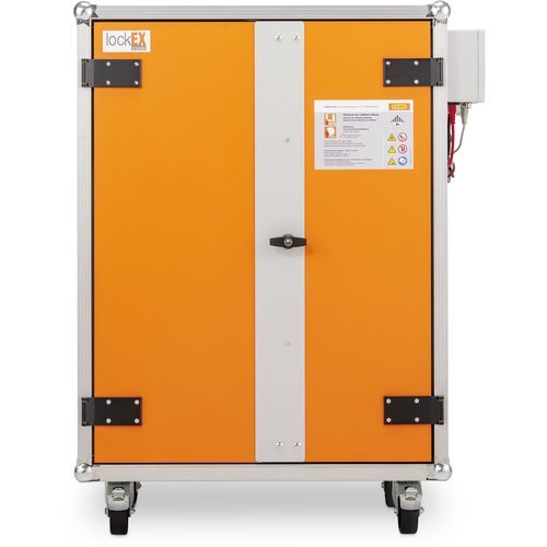 Armadio antincendio - 8/10 Premium SIM lockEX® 230V - CEMO - di stoccaggio / con rotelle / con 2 sportelli