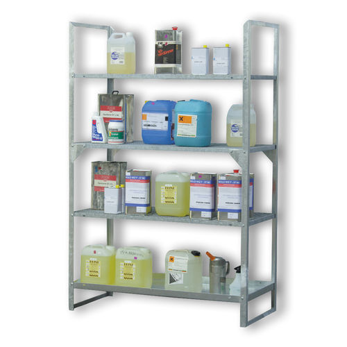 Scaffalatura da officina - 13/20 - CEMO - per multistoccaggio / a doppia faccia / per carichi medi